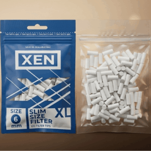 Xen 6mm Poşet Sigara Sarma Filtresi - Mavi Paket
