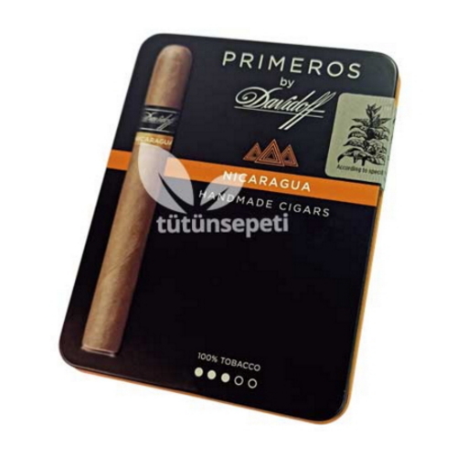 Davidoff Primeros Nicaragua Puro - 6's Metal Kutu - Görsel 2