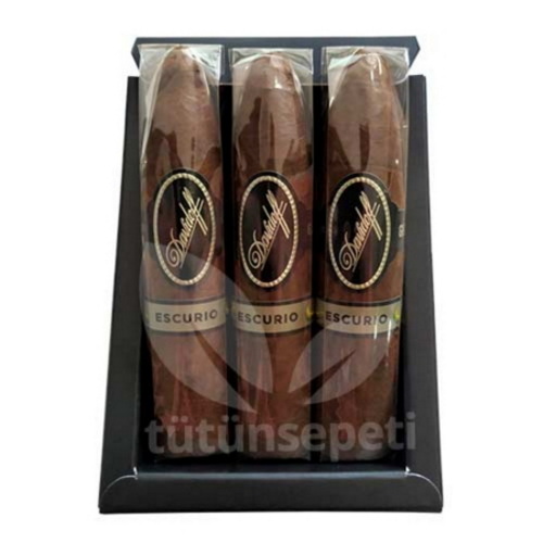 Davidoff Escurio Gran Torpedo Limited Edition Puro - 3's - Görsel 2
