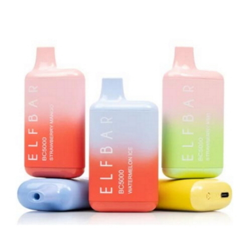 Elf Bar BC5000 Peach Mango Watermelon Puff - Görsel 2