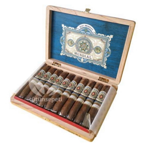 Alec Bradley Mundial No5 Puro - 10's Ahşap Kutu - Görsel 2