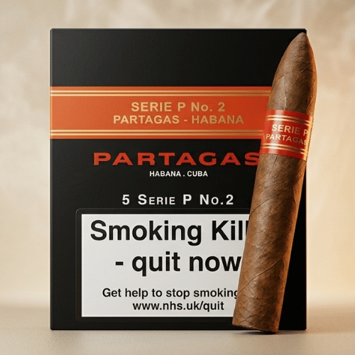 Partagas 5 Serie P No.2 Puro – 5’s Gift Pack DOMİNİC (1)