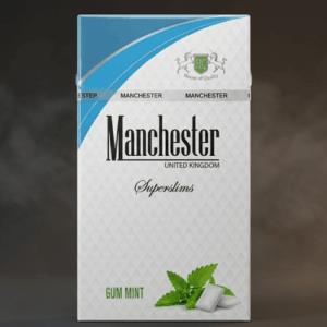 Manchester Superslims Gum Mint - Naneli Sakız Aromalı Sigara