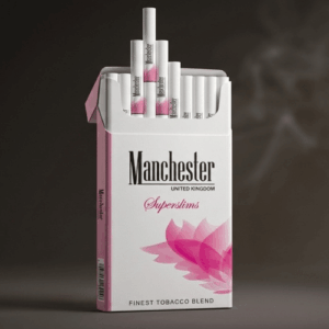Manchester Pink Super Slim Sigara