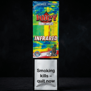 Juicy Double Wraps Infrared Kiraz Aromalı Puro Kağıdı
