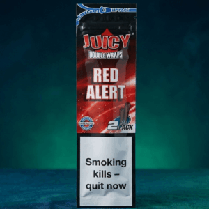 Juicy Double Wraps Red Alert Çilek Aromalı Puro Kağıdı