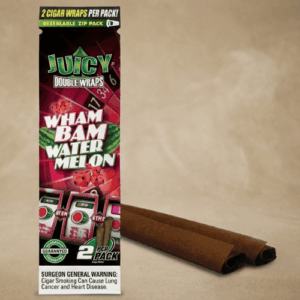 Juicy Double Wraps Wham Bam Karpuz Aromalı Puro Kağıdı