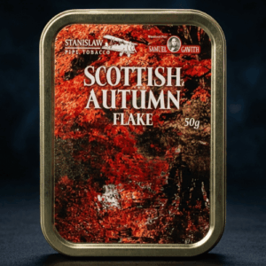 Stanislaw Scottish Autumn Flake Pipo Tütünü 50 Gr - Metal Kutulu