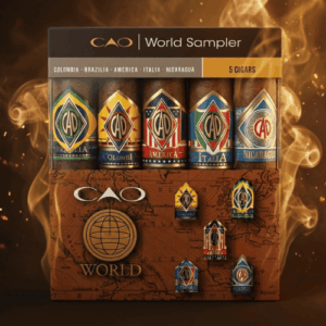 CAO World Sampler Robusto 5's Puro