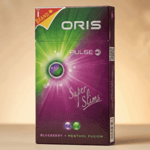 Oris Pulse Blueberry Menthol Fusion Superslims Sigara