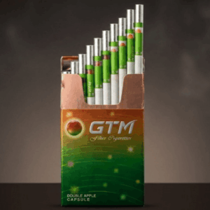 GTM Filter Double Apple Capsule Slim Sigara - Çift Elma Kapsüllü