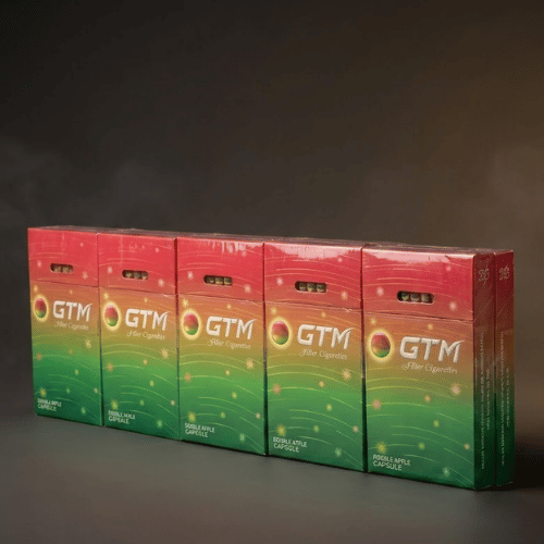 GTM Filter Double Apple Capsule Slim Sigara Çift Elma Kapsüllü - 1 Karton - Görsel 2