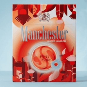 Manchester Superslim Red fusion Sigara Çilek ve Nane - 1 Karton